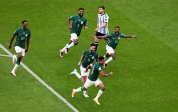 Arábia Saudita bate Argentina de Messi em 1ª zebra da Copa do Catar