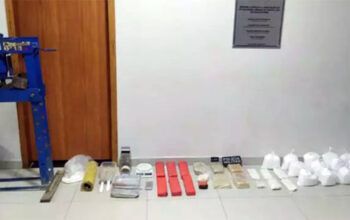 Polícia fecha 'fábrica de drogas' e apreende mais de 40 kg de cocaína para refino