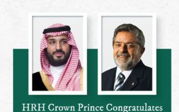 "Quase irmão" de Bolsonaro, príncipe herdeiro da Arábia Saudita parabeniza Lula pela eleição