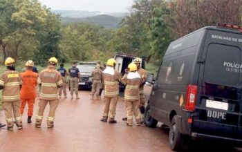 Polícia do Distrito Federal encontra materiais explosivos em área de mata