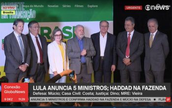 Lula anuncia primeiros nomes para equipe ministerial de seu governo