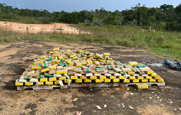 Polícia Federal apreende 927 kg de skunk em Tabatinga