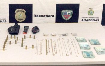 Jander Santos é preso em Itacoatiara por furto de ouro avaliado em R$ 200 mil