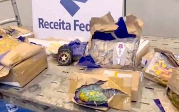Receita Federa apreende drogas sintéticas como MDMA, Ecstasy, NBOMe além de Skunk, avaliados em R$ 500 mil