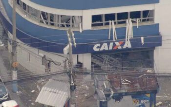 Criminosos explodem pela 2ª vez em menos de um mês agência bancária