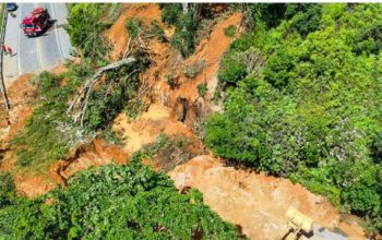 Estrada Rio-Santos pode ter sido "arrastada" pelas chuvas e "não existir mais", diz Tarcísio