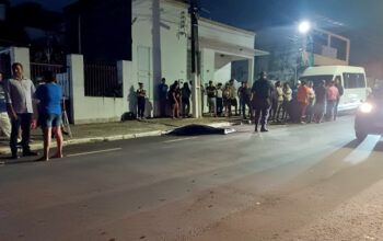 Homem é assassinado na frente do próprio pai no bairro Aparecida