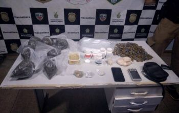 Polícia apreende no bairro Prainha de Itacoatiara droga e um cofre pertencente ao tráfico
