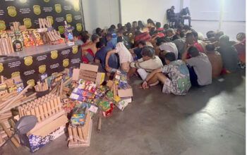 Polícia enfrenta facção criminosa durante foguetório em Manaus e no interior; 1 morreu no confronto e100 foram presos