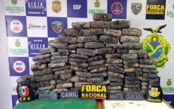 Em Coari, dois homens são presos  com 141 quilos de maconha