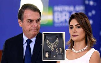 Bolsonaro e Michelle serão investigados pela PF por corrupção e contrabando de diamantes, diz Dino