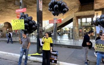 Ato contra cassação de Dallagnol reúne pouco mais de 100 pessoas em São Paulo