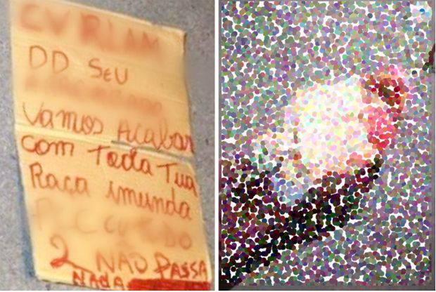 Recado do Comando Vermelho é encontrado em corpo com as mãos amarradas, cabeça coberta por um saco plástico