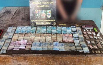 Em Maués, Polícia Militar prende homem por tráfico de drogas