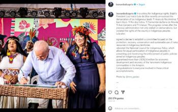 Leonardo DiCaprio celebra redução no desmatamento da Amazônia