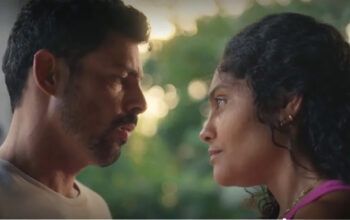 Em Terra e Paixão, Aline alerta Caio sobre golpe de Graça