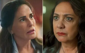 Terra e Paixão: Agatha joga última ‘pá de terra’ em Irene e revela que Marino é o pai do filho de Graça: “Um  terremoto”