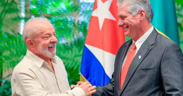 Díaz-Canel felicita Lula por seu 78º aniversário: "Cuba te abraça"