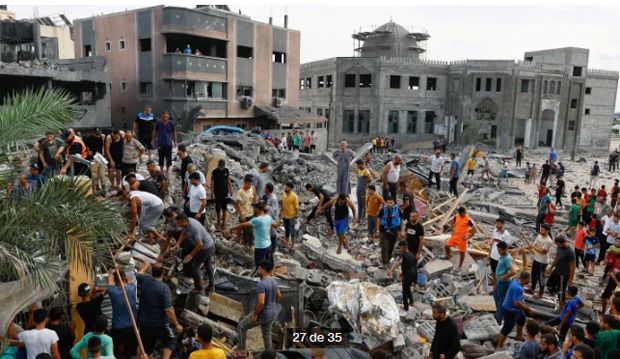 Israel ordena que 1,1 milhão de palestinos se desloquem para o sul da Faixa de Gaza em 24 horas