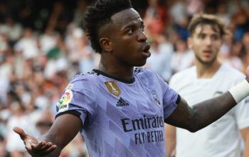 Vini Jr. mais uma vez é vítima de racismo em jogo do Campeonato Espanhol