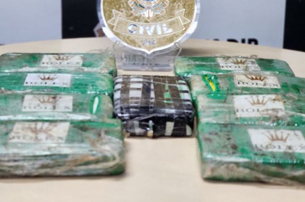 Homens são presos com droga avaliada em mais de R$ 150 mil em Manaus