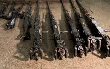 Metralhadora .50 furtadas do Exército estavam em carro de fornecedor do Comando Vermelho