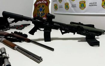 Chefões do PCC e CV exigiam armas letais de  calibres poderosos para enfrentamento