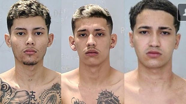 Três homens acusados de atirarem contra viatura policial são presos pela ROCAM