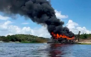 Operação "A Praia é Nossa"  é deflagrada pela PF reprimir a extração ilegal de ouro e areia no Lago Tarumã