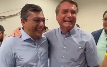 Wilson Lima não comparece ato Democracia Inabalada