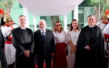 Flávio Dino toma posse como ministro do Supremo Tribunal Federal (STF)