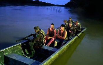 Ribeirinhos perdidos no Vale do Javari são resgatados  por militares do 4º Pelotão de Fronteira do CMA