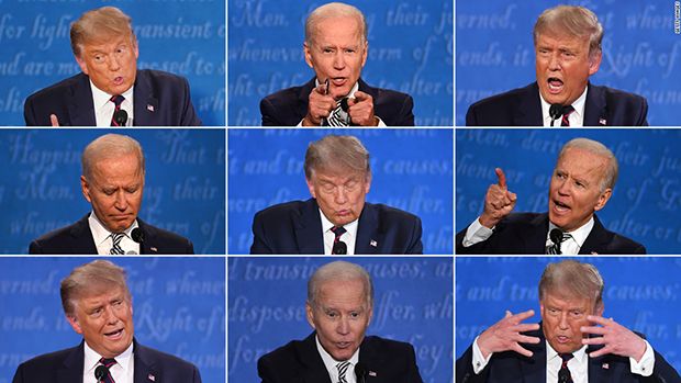 Biden desaponta e Trump desvia: as conclusões do primeiro debate americano