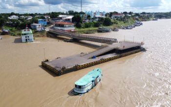 Dnit realiza obras no porto de Borba para garantir conforto e segurança aos visitantes durante os festejo de Santo Antônio