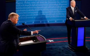 Trump tem 45,5% das intenções de voto; Biden, 40,3%, diz pesquisa AtlasIntel