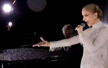 Céline Dion canta “Hino ao Amor” na Torre Eiffel na abertura da Olimpíada de Paris