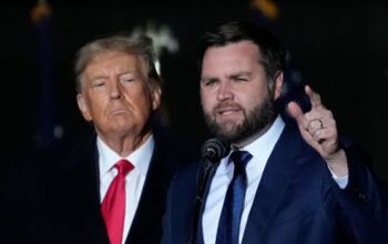 Donald Trump e seu vice comparecem ao segundo dia da Convenção Republicana