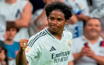 Com gol de Endrick no fim, Real Madrid vence Valladolid pela LALIGA