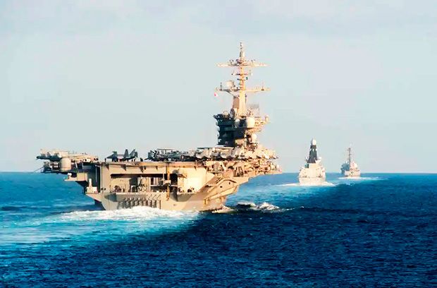 EUA enviarão navios de guerra e esquadrão de caças para o Oriente Médio
