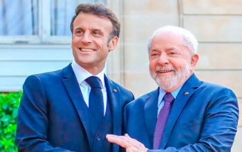 Macron liga para Lula para elogiar posição do país sobre Venezuela