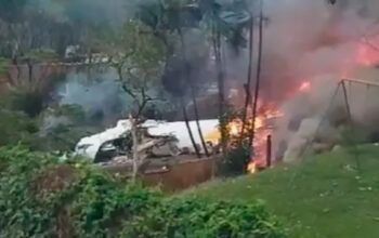 Não há sobreviventes em queda de avião em Vinhedo, interior de São Paulo