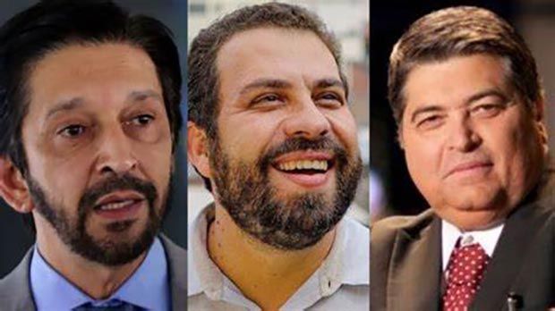 Nunes, Datena e Boulos confirmam participação em debate após novas regras