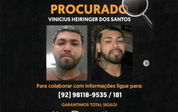 Polícia divulga foto do suspeito de matar do biomédico Arthur Fagner