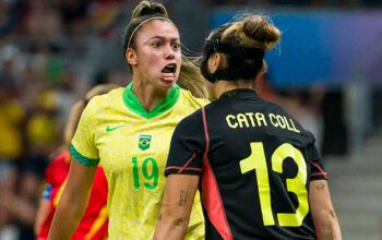 Seleção Brasileira atropela Espanha e vai à final do futebol feminino nas Olimpíadas de Paris