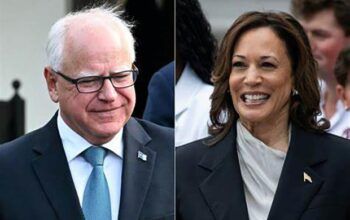 Trump chama Kamala e Walz de “a dupla de esquerda mais radical da história”