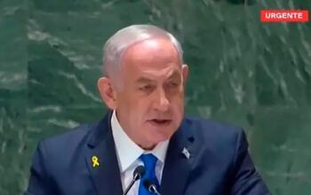 Delegação brasileira abandona a ONU durante discurso de Netanyahu