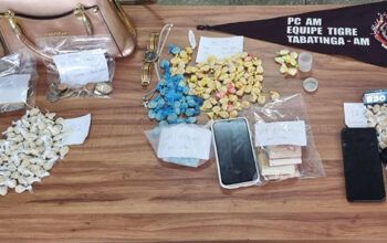 Em Tabatinga três homens e uma mulher foram presos por tráfico de droga e associação para o tráfico