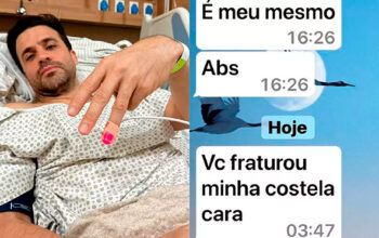 “Você quebrou minha costela”: Marçal envia mensagem a Datena de madrugada