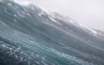 Onda de 8,5 metros é registrada perto do centro do furacão Milton