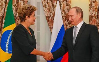 Putin propõe que Dilma Rousseff continue na presidência do Banco dos Brics